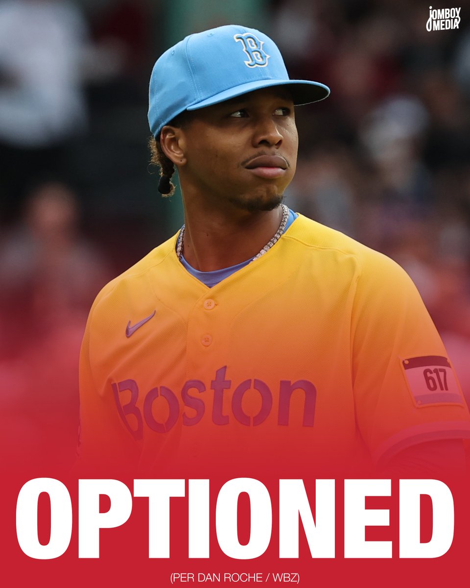 TalkinBaseball_'s tweet photo. Red Sox have optioned Brayan Bello to Triple-A, per @RochieWBZ 

Bello's ERA rose to 6.34 after allowing eight earned runs today https://t.co/sy4mXniS1a