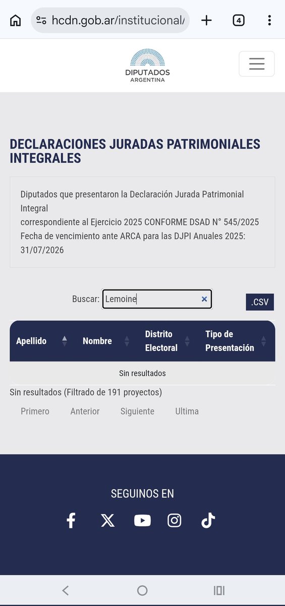 FrtiTuti's tweet photo. @lilialemoine @VickyVillarruel Diputada no mienta 👇🏻 https://t.co/Iw7DI162NH