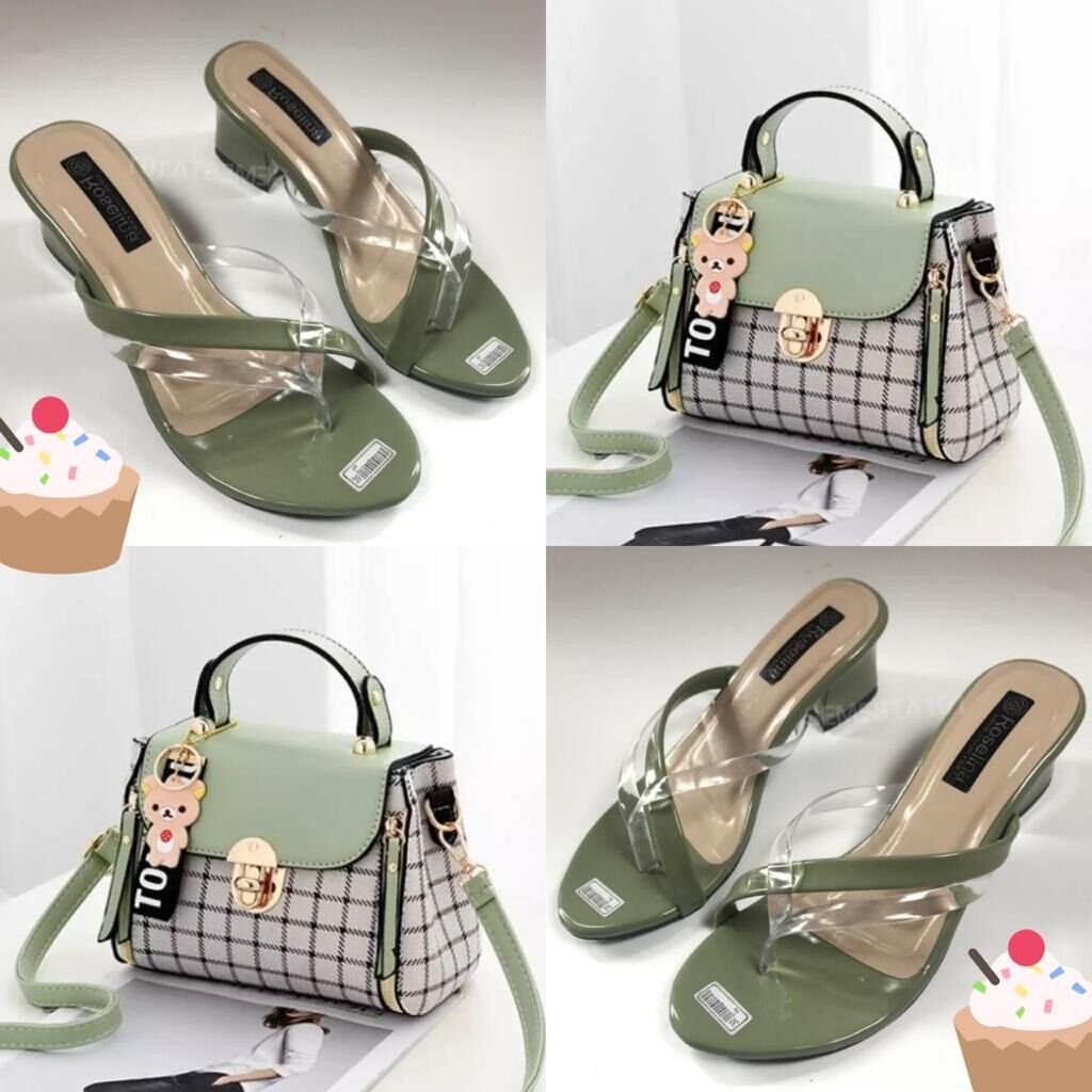 ipcase93's tweet photo. Yuk coba lihat!
 1 Set Tas &amp; Sandal Wedges Kotak Terbaru 2025 lho... https://t.co/OjoNZVvkPf https://t.co/i2kC20mLwI