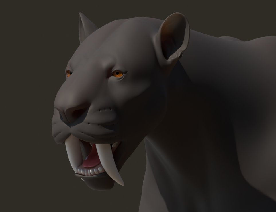 juacoraptor's tweet photo. New post! Today I'm not bringing you a dinosaur, today I'm bringing you a mammal. The truth is that I started this model a long time ago, but I'd like to pick it up again, especially with the upcoming release of Surviving Earth. https://t.co/FkLUjbfRQj