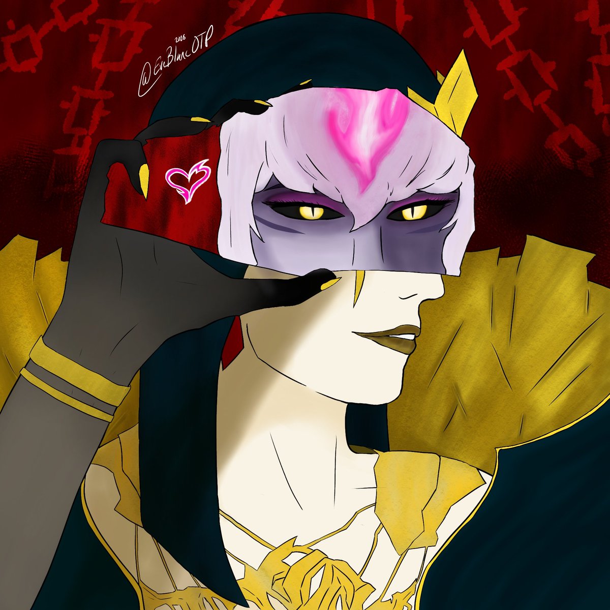 EveBlancOTP's tweet photo. "I have a plan. I won't hesitate to leave you behind, should you fail to play your part." #evelynn #leblanc https://t.co/GOUS8AHCaE