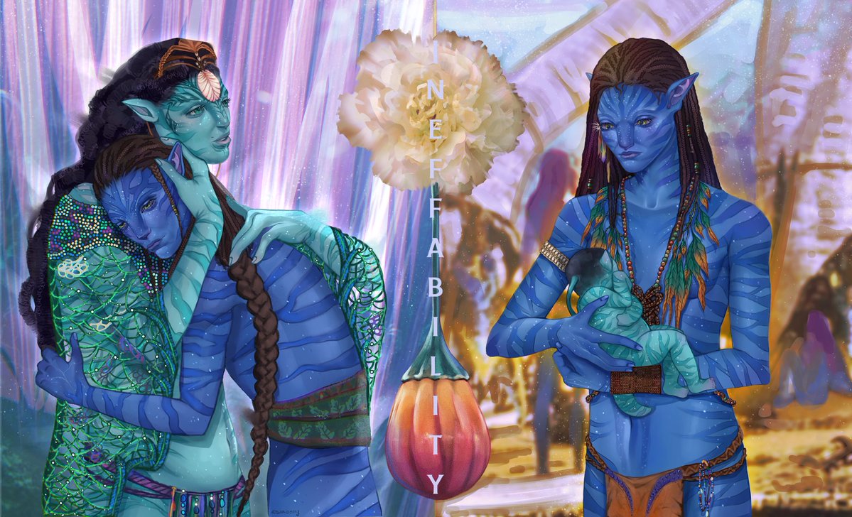 teyamsmoon's tweet photo. Ineffability 💠 
#neytiri #ronal #avatarfanart https://t.co/YjvR6KUOpu