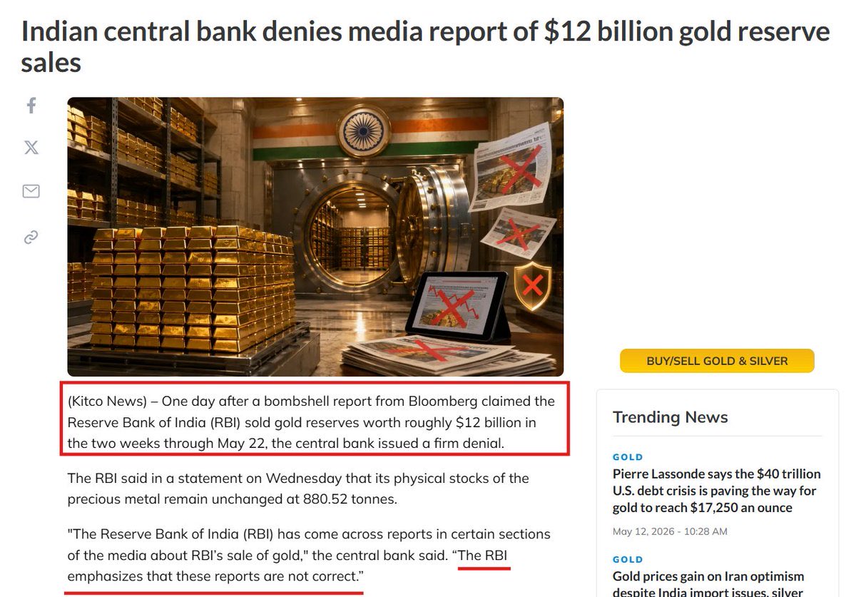 sanjayurs's tweet photo. Well… Last 48 hours was all about #Gold #Gold Gold… from a fake report of #Bloomberg @business (Am I right?) to 15 lakh crore fraud of #RajeshJewels #RajeshExports 
My basic question 
What was #SEBI doing all along? Did 15 lakh crore happen overnight? https://t.co/5bE7e3oB1m
