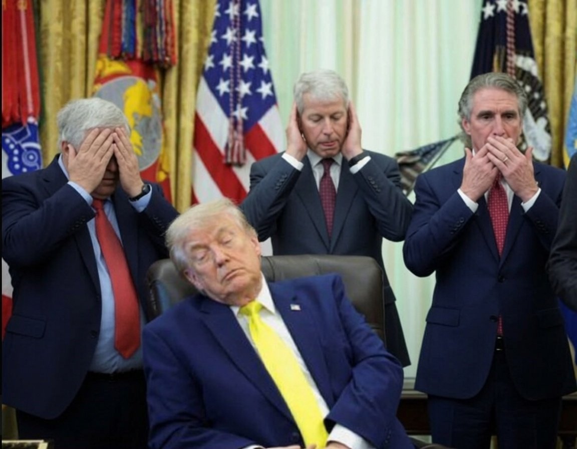 veggieto's tweet photo. @HQNewsNow "I've never seen him sleeping" https://t.co/POnfv0Fpva