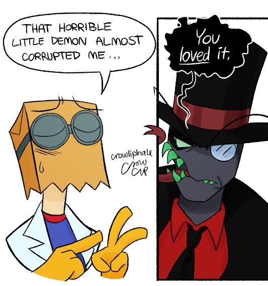 crowliphale's tweet photo. Had a vision #villainous #paperhat https://t.co/I3baQHSKX2