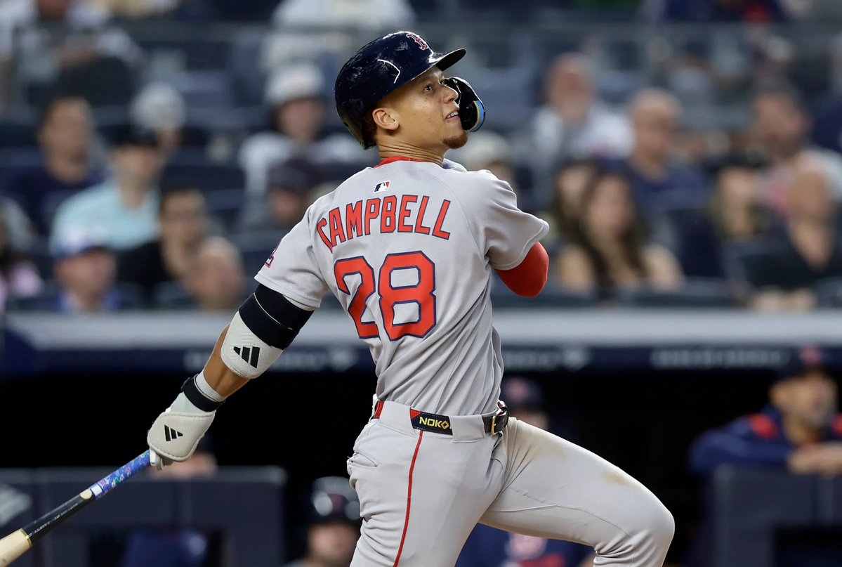martinello_john's tweet photo. Between Brayan Bello and Kristian Campbell, the Red Sox have $125 million in guaranteed money hanging out in Worcester. 

Someone, somewhere, needs to fix these guys. https://t.co/uGUk4ZAjGw