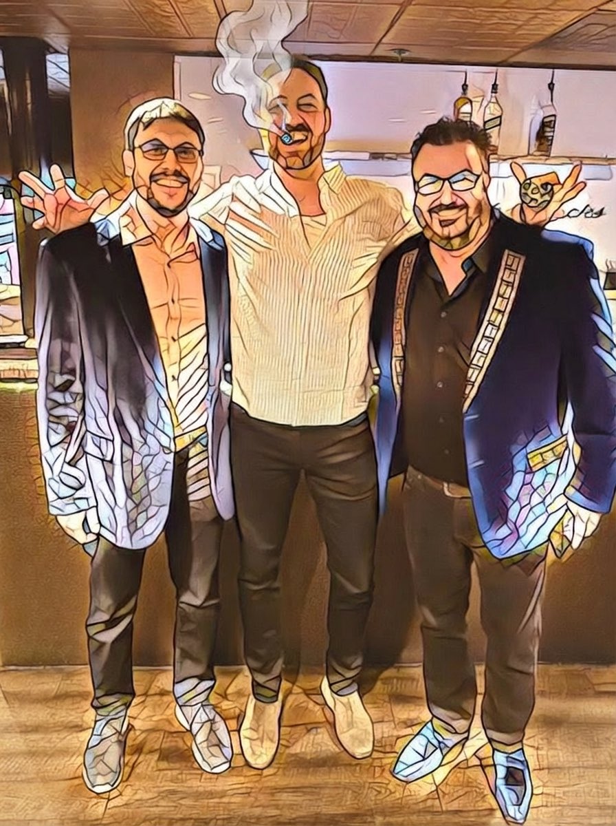 JeffDye's tweet photo. To wannabe pimp and I wannabe cowboy. 😂 https://t.co/ieZSq0Ho3d