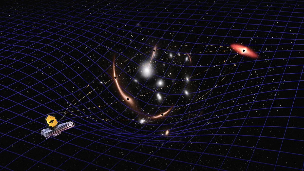 FarLife1's tweet photo. A black hole 6 billion times the mass of our Sun has just been observed by the JWST.

This gargantuan black hole is located a staggering 10 billion light-years from Earth, the most distant one ever discovered.

Extremely large and shockingly far.

📸 Navid Marvi/Carnegie Science https://t.co/kZoYDEFn15