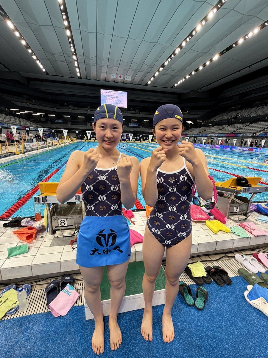 おはようございます！ 日本選手権2日目です。 100Br 10:02～ 高野 朱理