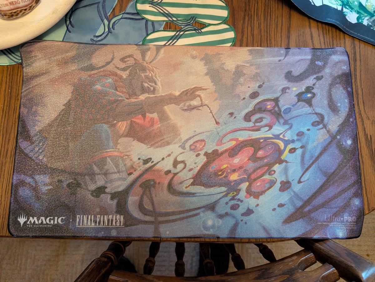 ZeklorWGD's tweet photo. I got some new play mats for #MTG now I can lose in style. https://t.co/5rkETvzkKw