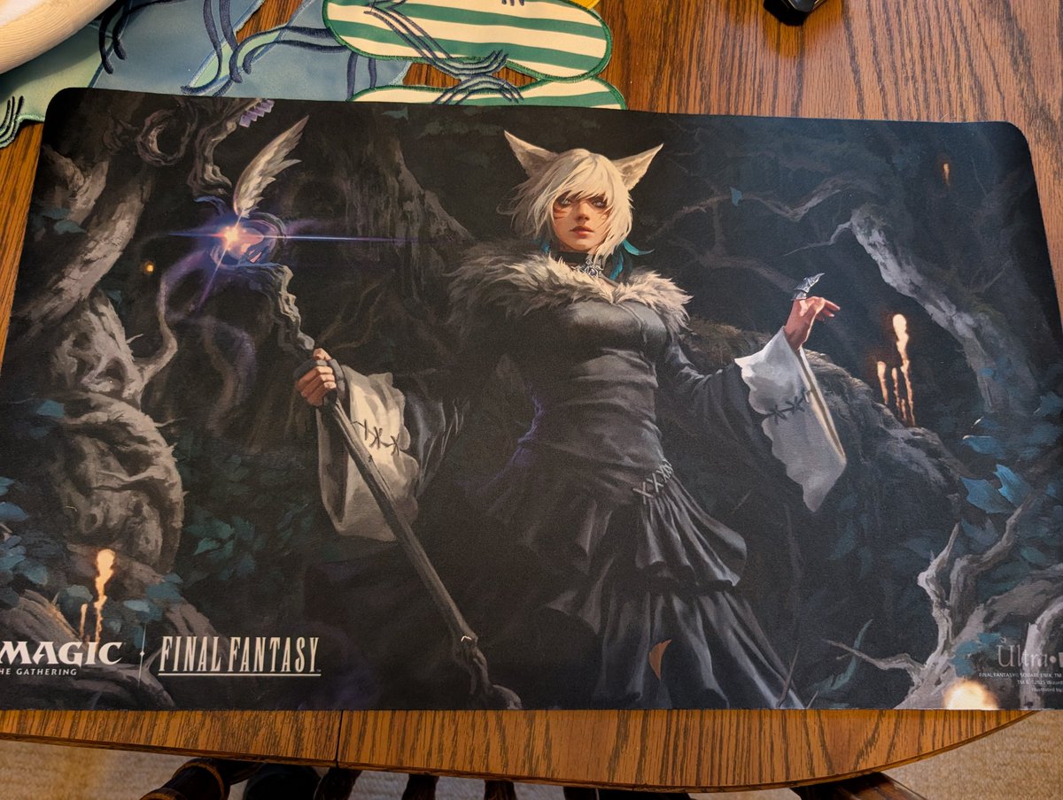 ZeklorWGD's tweet photo. I got some new play mats for #MTG now I can lose in style. https://t.co/5rkETvzkKw