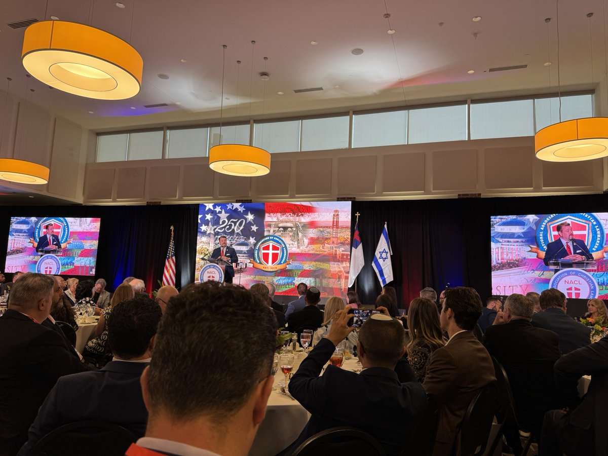 TomOliverson's tweet photo. I remember the very first NACL meeting in 2020.  Awesome to see how it has grown!  God is good! @ChristLawmakers @LibertyU https://t.co/NpRkhSRtVz