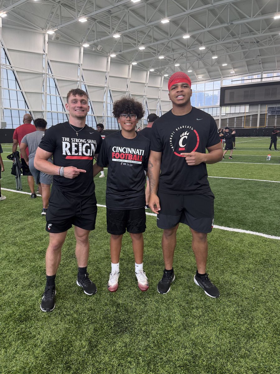 Koa_Stokes's tweet photo. Had a great time @GoBearcatsFB camp this week. Great campus and facilities also very good coaches. https://t.co/eVxErHgfF6