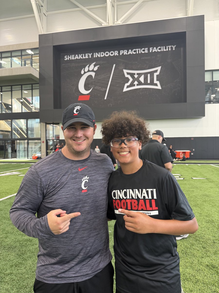 Koa_Stokes's tweet photo. Had a great time @GoBearcatsFB camp this week. Great campus and facilities also very good coaches. https://t.co/eVxErHgfF6