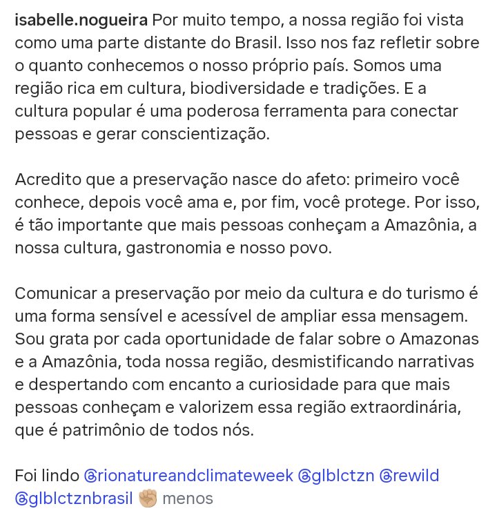 WeYatraaa's tweet photo. Isabelle Nogueira!! 🏹🫶♥️🌍
@Isanogoficial @rewild @GlblCtzn #RioNatureClimateWeek https://t.co/kVsMkixmoS