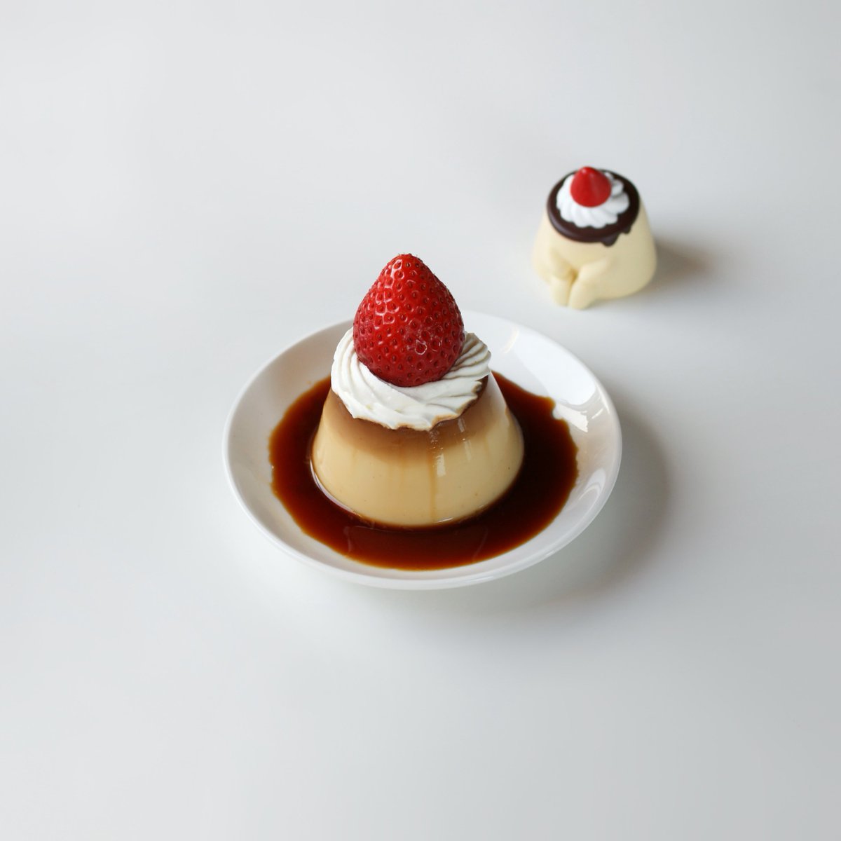 pakupaku_mog's tweet photo. まちぼうけ🍮🍓 https://t.co/xG1QTDvzKQ