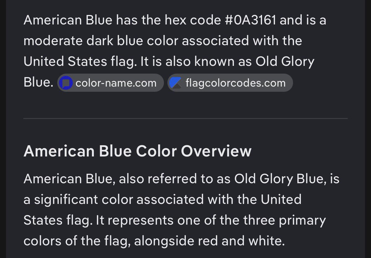 UnbiasedEm's tweet photo. @PraiseMagikarps @essenviews He didn’t intend bright blue, this is the color they chose, America Blue. https://t.co/gCCZcDtJ49