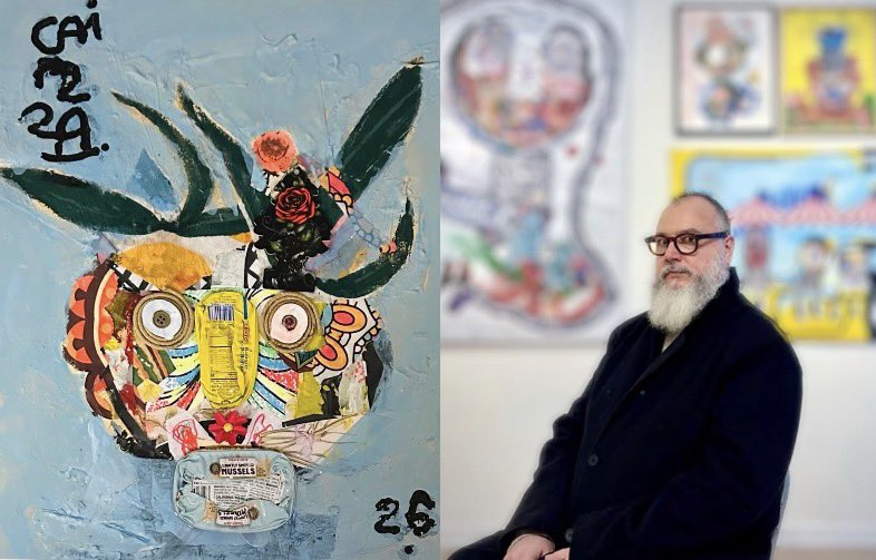 CaiazzaAle's tweet photo. Through his work, artist Alejandro Caiazza merges personal heritage with global narratives, capturing the tension between nature, the human condition, and the stories of newcomers. His work evokes Emma Lazarus’s themes of welcoming the “marginalized masses,” https://t.co/i4513OjtMt