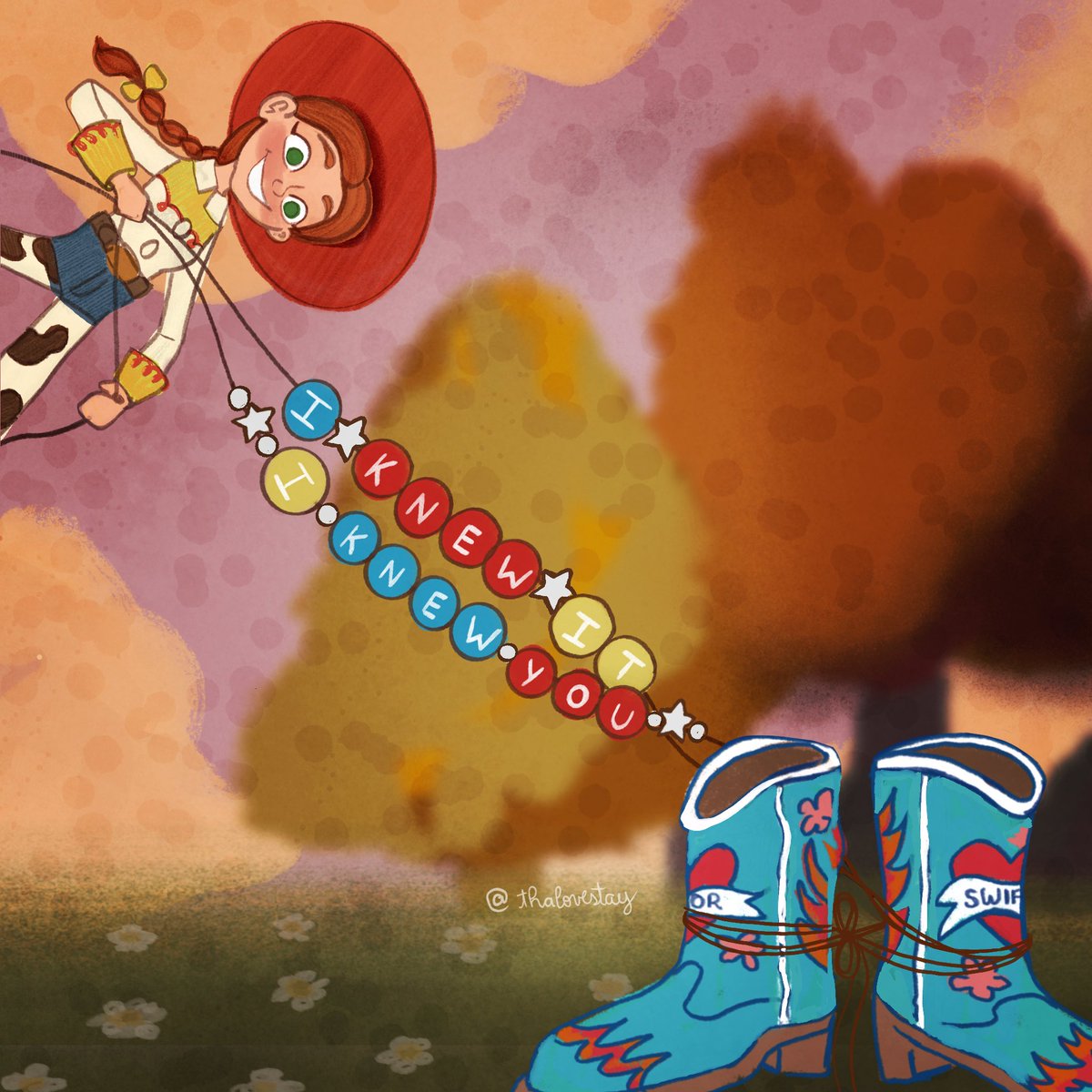 thalovestay's tweet photo. new country taylor song is coming  #IKnewItIKnewYou 🥹🤠✨🩵💛♥️ https://t.co/aNm5BBvz5V