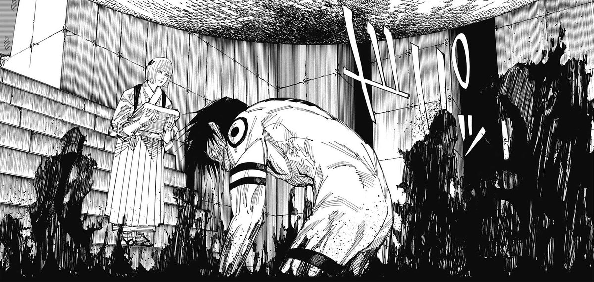 DonutHackr's tweet photo. I want to draw this Sukuna as the Roaring Knight https://t.co/hpuYlFiNWt