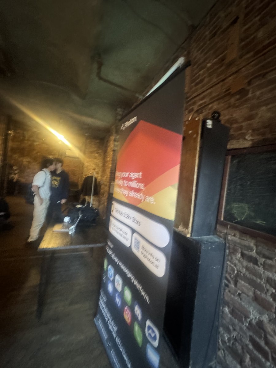 dave_xt's tweet photo. I woke up today. Brushed my teeth and I was very excited to go to the @photon_hq event for #techweek in New York. I take the subway, then the bike all the way from midtown all the way to west village and when I get there and try to check-in @0xJuliechen said her Claude messed up and I can’t come in anymore. I check my phone and they canceled my invite :(

I even met @ryanzhuuuu at the door and he even said I can’t come in after I had a ticket and the address and an invitation and all :(

And now I’m so sad and decided to go cry and get drunk at the bar across the street :(