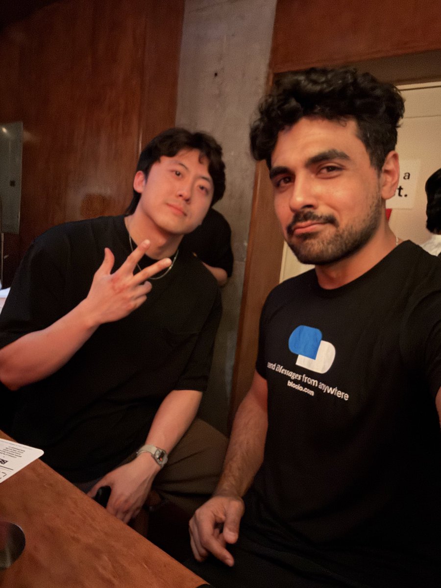 dave_xt's tweet photo. I woke up today. Brushed my teeth and I was very excited to go to the @photon_hq event for #techweek in New York. I take the subway, then the bike all the way from midtown all the way to west village and when I get there and try to check-in @0xJuliechen said her Claude messed up and I can’t come in anymore. I check my phone and they canceled my invite :(

I even met @ryanzhuuuu at the door and he even said I can’t come in after I had a ticket and the address and an invitation and all :(

And now I’m so sad and decided to go cry and get drunk at the bar across the street :(