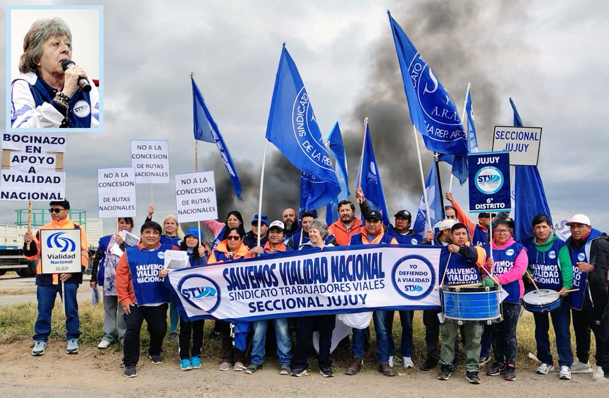 CronicaSindicaL's tweet photo. #VIALES #GOBERNADORES "No sean cómplices del vaciamiento de Vialidad y la privatización de RUTAS" advirtió el STVYARA que lidera Graciela Aleña a los mandatarios en un llamado a la reflexión y toma de conciencia. @somosstv @Gracielastv @CATToficialok
https://t.co/iALvJaDPnG https://t.co/iz046CGcTh