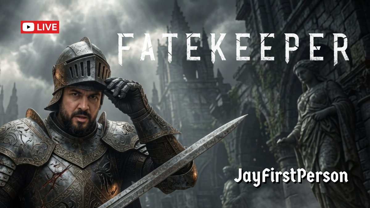 JayFirstPerson's tweet photo. 🔴 LIVE NOW — Fatekeeper Early Access!

Chill blind first-person RPG gameplay + 2x Steam Key Giveaway on the big wheel tonight 🎁

I’m randomly pulling active chat viewers and spinning for TWO winners!

Be in chat to get on the wheel 👀

Twitch • YouTube (vertical too) • Kick

Starting at 8:45 PM EST — come hang!

#Fatekeeper #FatekeeperGiveaway #SteamKeyGiveaway #RPG