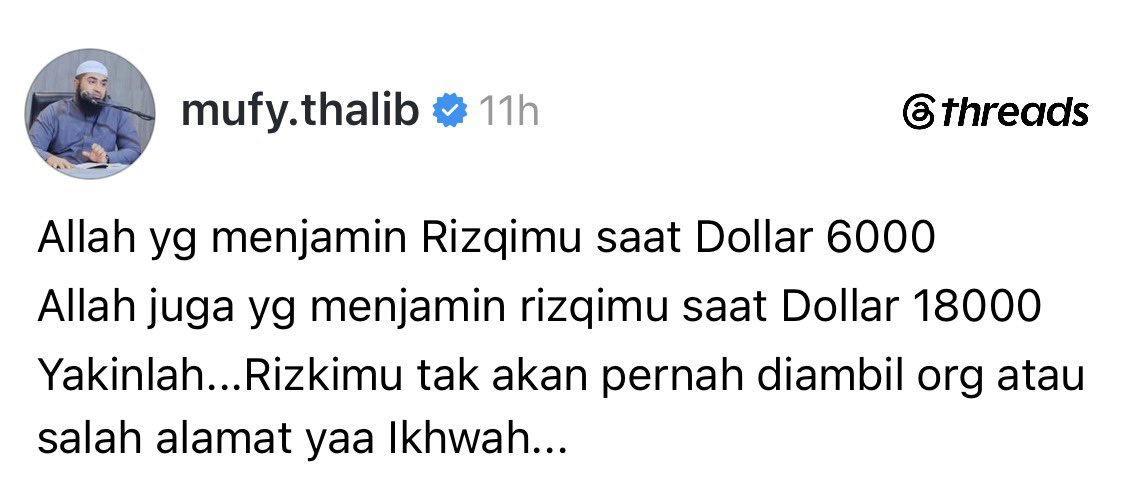 Hilmi28's tweet photo. Saat Raja Mesir Ar-Rayyan bin Al-Walid bermimpi tentang masa paceklik, Nabi Yusuf tidak hanya berkata, “Tenang, Allah sudah menjamin rezeki kita.” Beliau justru menyusun strategi, mengelola cadangan pangan, meningkatkan produksi serta melakukan mitigasi risiko selama 7 tahun. Tawakal bukan berarti menafikan ikhtiar. Jaminan Allah itu pasti, namun mengajarkan perencanaan, kehati2an dan pengelolaan yang baik adalah sunnatullah yg harus kita lakukan.
