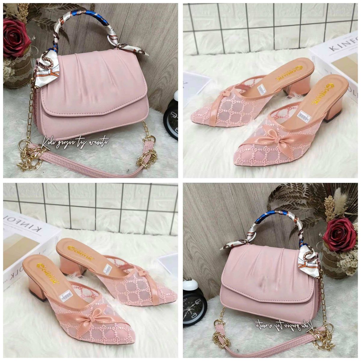 ipcase93's tweet photo. Yuk coba Set Tas &amp; Heels Pita Scraft D-R Tali Rantai Emas 2025| https://t.co/iKTviELwwI https://t.co/LeobjdAk34