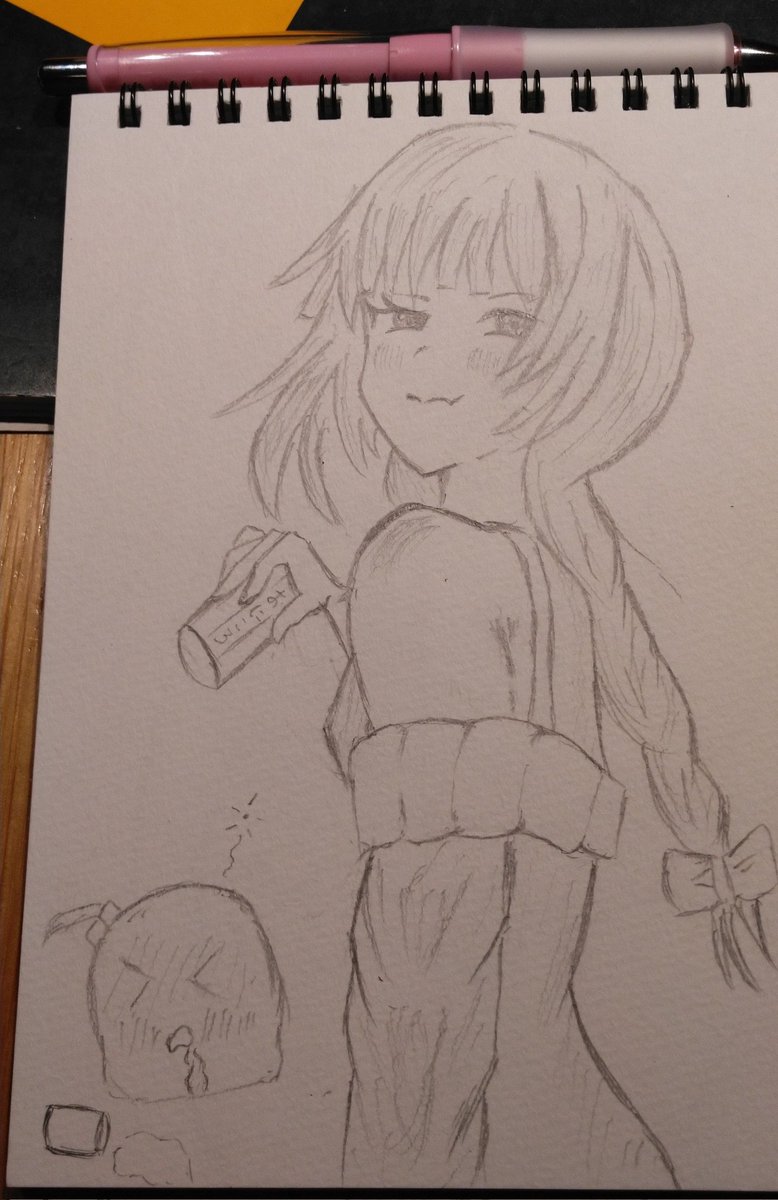 _misimaco's tweet photo. #みしまこ学習帳
#ぼっち・ざ・ろっく
#廣井きくり
#イラスト

おはようございます( ´ ▽ ` )ﾉﾓｰﾆﾝ
飲んでしまえば幸せスパイラルが始まります😁
今日を駆け抜けた後のご褒美を楽しみにガンバルンバしていきましょう( ≧∀≦)ノ♪ｲｴｰｲ
あと、週末のデジタル絵のリクエスト募集しています😉 https://t.co/Gt4HQ7naf7