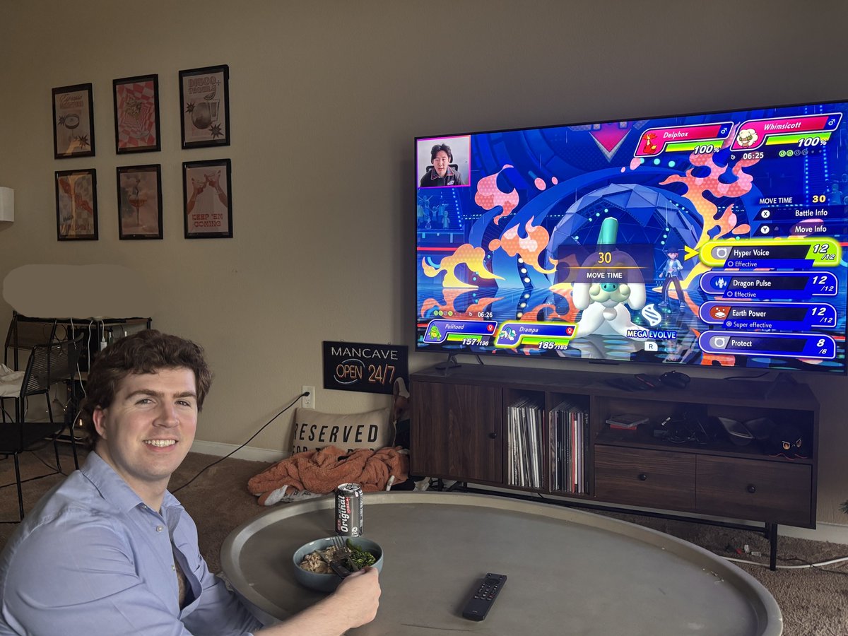 TalonVGC's tweet photo. Capped off my birthday with delicious homecooked dinner and my comfort show on the TV😍 https://t.co/9sZFzAFLNy