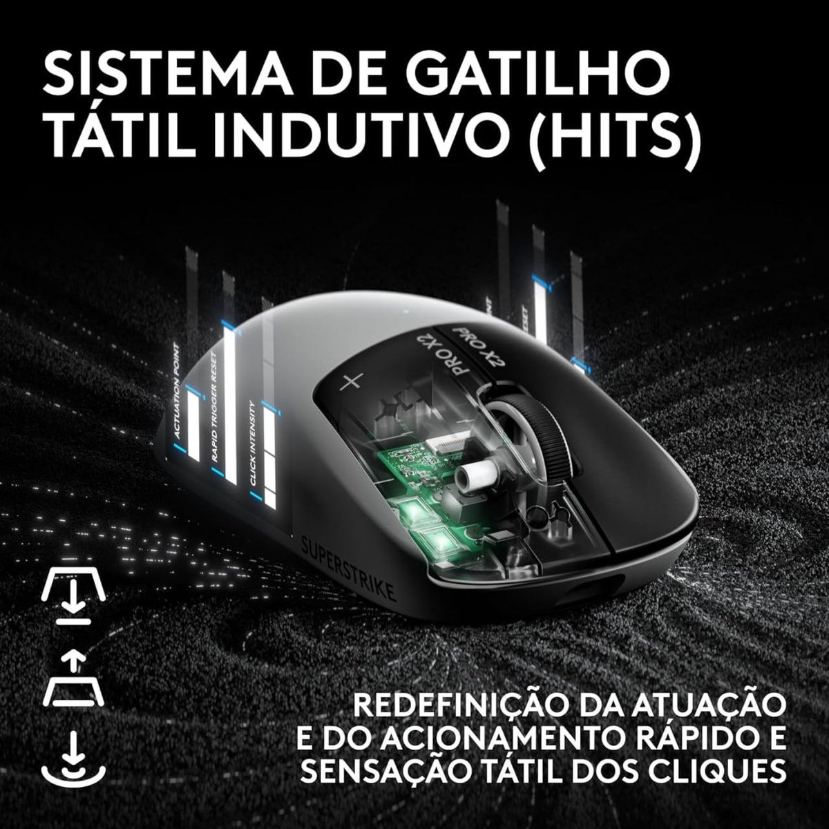 LinksBrazil's tweet photo. 🔥 Mouse Gamer Sem Fio Logitech G PRO X2 SUPERSTRIKE LIGHTSPEED - R$1070

-Frete grátis Prime
-10x sem juros

https://t.co/U8cclTidjc

anúncio https://t.co/acDV0qU9Js