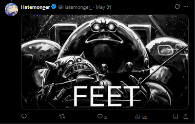 Martin__Pale's tweet photo. @Hatemonger_ Ok, lol, but seriously, Twitter has done a bot purge recently, that probably explains the loss of followers, rather than this heretical post: https://t.co/KAq7kZckU9