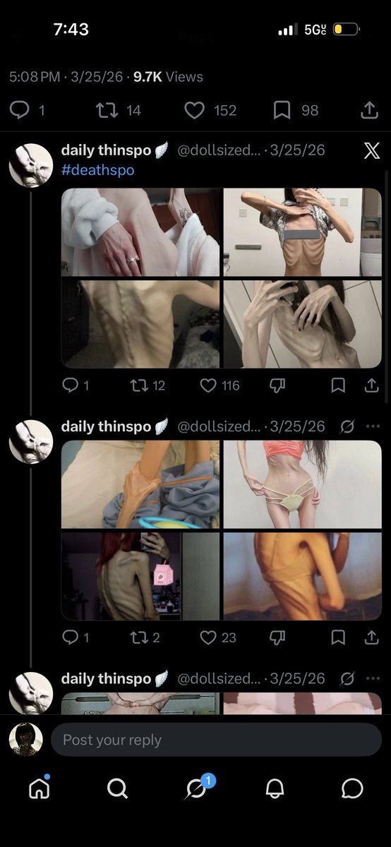 missingsoon_'s tweet photo. @bmbileo @Mlvp32 @gyurexic Proof of them encouraging and sharing quotes romanticizing being on the verge of death. Now shut the fuck up https://t.co/xj07Iogb7o