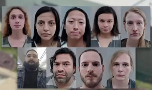 SaltyGoat17's tweet photo. A federal jury in Fort Worth, Texas, convicted all nine Antifa members for their roles in a July 4, 2025, incident at the Prairieland ICE Detention Center in Alvarado, Texas

-Providing material support to terrorists
-Conspiracy to use/carry explosives during a riot
-Attempted murder

Should they be locked up for life?