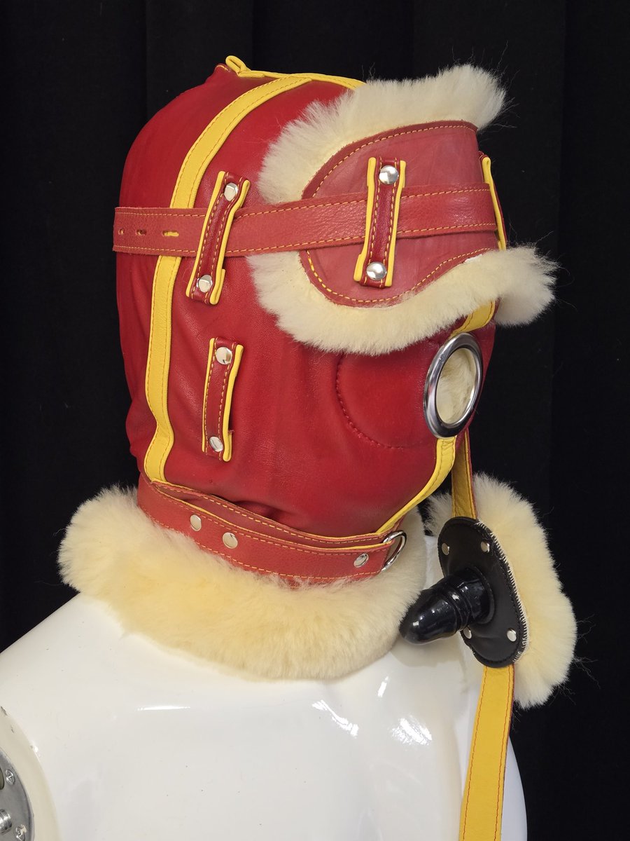 Barmalej_bond's tweet photo. Sheepskin bondage hood with lockable attachments.
#bondage #furfetish #selfBondage #deprivation #bdsm #furBondage
https://t.co/DN9ilPvjhG https://t.co/mlcutDQLVH