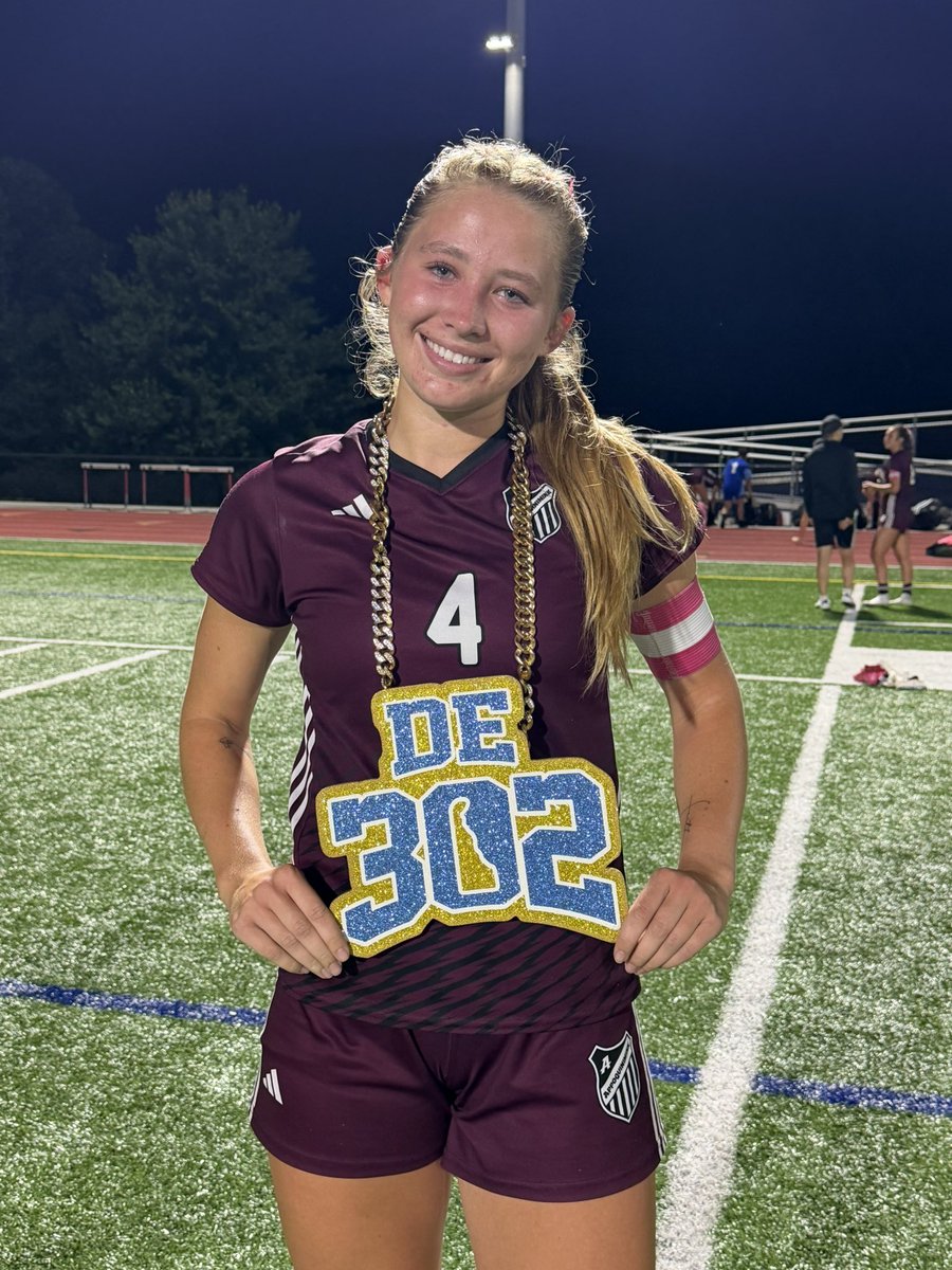 302sports's tweet photo. Congratulations to our DE302 Players of the Game Sponsored by @DEArmyGuard from @AppoHigh Kelsey Beatie and Lauren Arabis each scored 2 goal to advance to the State Championship #delhs #dearmyguard #302sports https://t.co/v5Ax0X7O5z