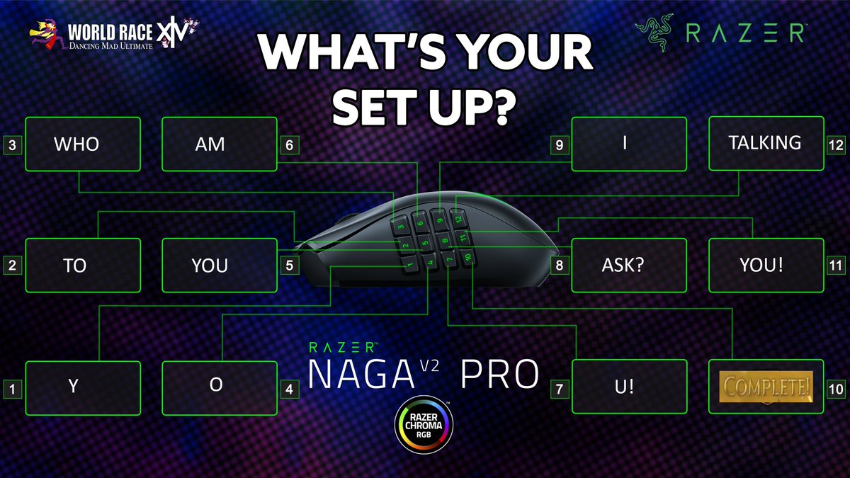 Starrhyss's tweet photo. @MogTalkTweets @Razer Oh look, I found Kefka's layout too! https://t.co/y5Imfdq10c