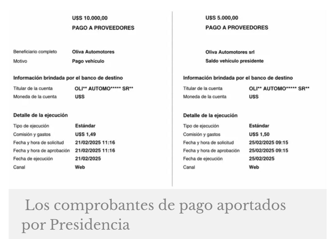 MaurAntunez's tweet photo. Las transferencias con las que pago Orsi el auto dicen "Pago a Proveedores". Si fuera de su cuenta personal sería una "transferencia a terceros", por ende, una empresa debió haber pago eso ... 
Oliva también es proveedor de la IMC...
Tal vez lo sea también del FA?
No cierra nada. https://t.co/tPaktfvyEU