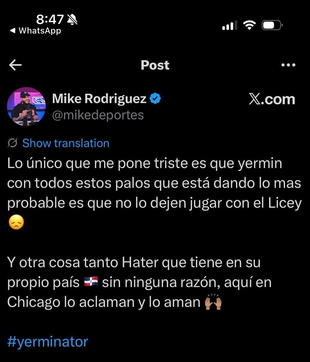 EdwinMirabal_'s tweet photo. 🥹 https://t.co/BR56fppPt1