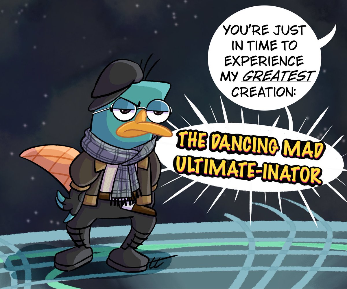 Tootsietucan's tweet photo. Took a break from UMAD and watched my homies prog forsaken and they were doing nothing but saying kefka lines as doofenshmirtz from Phineas and Ferb

#FF14 #FFXIV #dancingmadultimate https://t.co/0JMk7jCInf