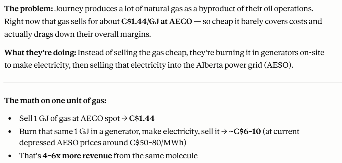 Refinedman2's tweet photo. @GavMcCracken @RealPeterLinder This is pure genius by $JOY.TO 

What pricing do you think we get in 2027? C$60/80/120/MWh https://t.co/wFhttsMk7O