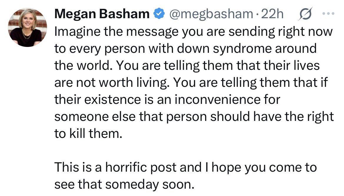 CarolineCDavid's tweet photo. I’m glad people like @megbasham can say this so eloquently because I wouldn’t have been as kind. https://t.co/KpVTWNbIXD