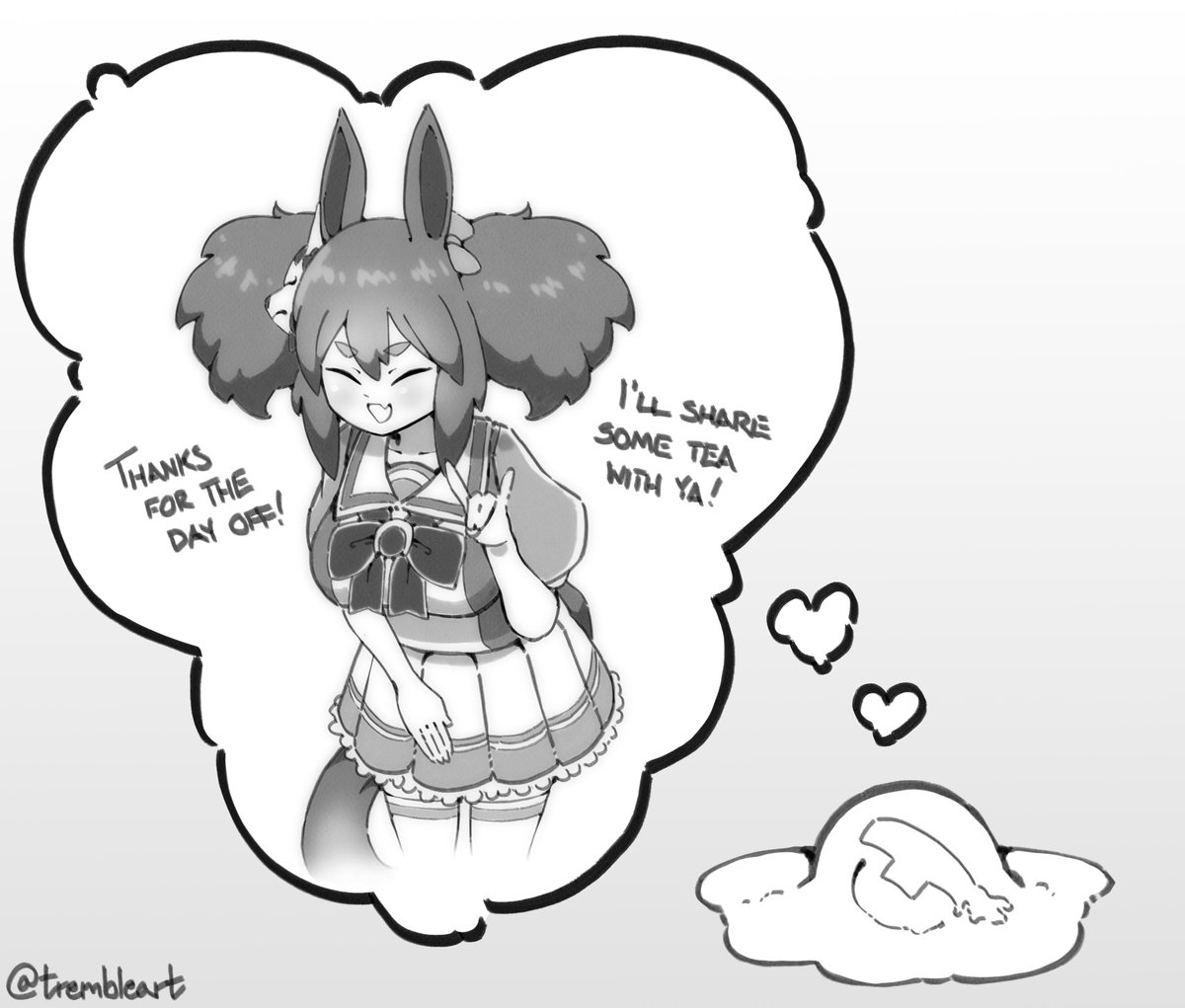 trembleart's tweet photo. >me every day since Inari One arrived 🫠💕
#umamusume #rkgk #InariOne https://t.co/1cqIWo5ZwX