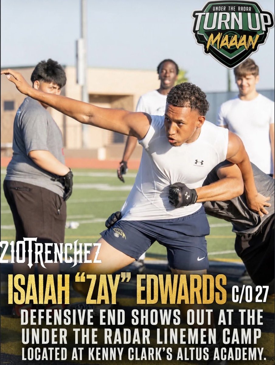 isaiahpedwrds's tweet photo. Had a great time at the @_UnderTheRadar_ 5on5 camp a lot of reps and good work https://t.co/Sdg7QMNHeL