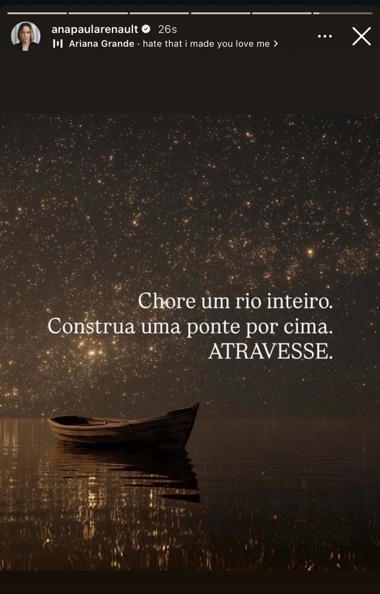 renaultdaily's tweet photo. O dia só acaba quando ela posta uma frase de efeito, né?! 

📱anapaularenault via stories https://t.co/9jvOjNcay9