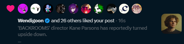 booglemyglunk's tweet photo. my favourite youtuber just liked some bullshit i posted
#makingitbig #whowasherefromthestart #wendigoon https://t.co/54c4iyYq4g