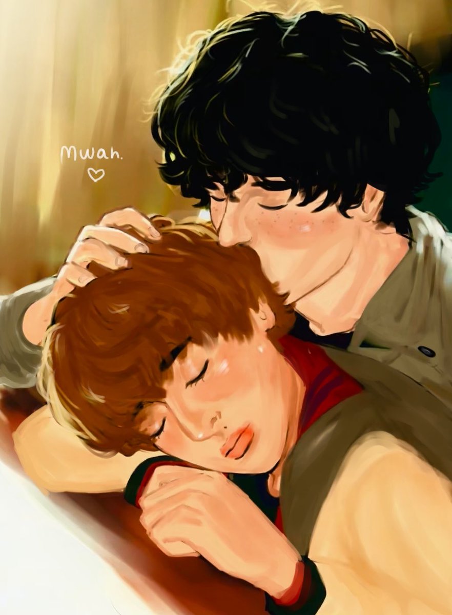 mikeonmywheeler's tweet photo. head kiss <3 https://t.co/r09H6NawiV