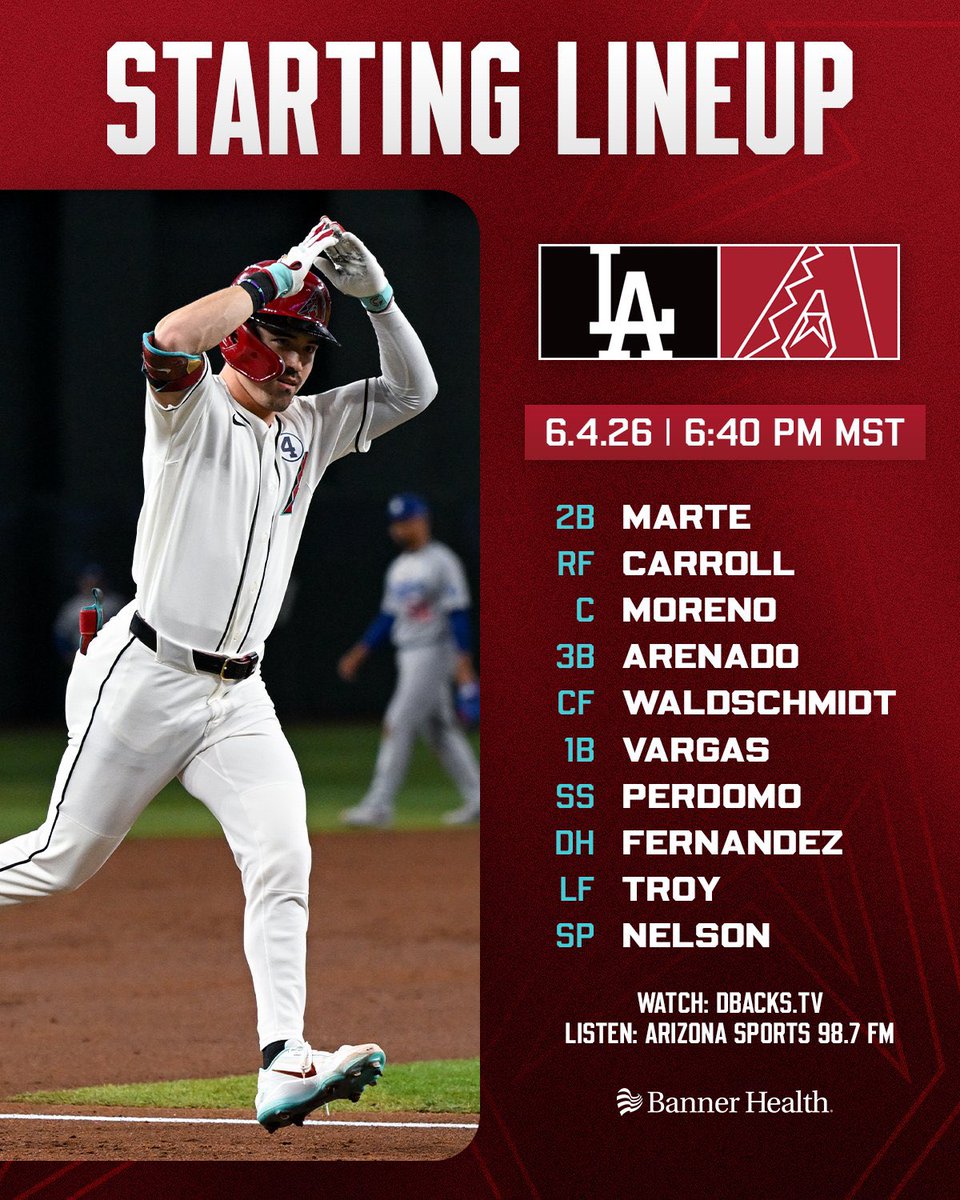 Joes_Picks's tweet photo. MLB PLAY OF THE DAY (POD) ⚾️:

⚾️DIAMONDBACKS F5 ML -104 (1.5U)

Sponsored by @purewage_ 🔥

DROP A LIKE IF YOU RIDING WITH ME 🌊

DONT MISS OUT, LETS GET IT👊🏼💰 https://t.co/IgmJzW3nuz
